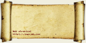 Irena Bujak vizit kartica